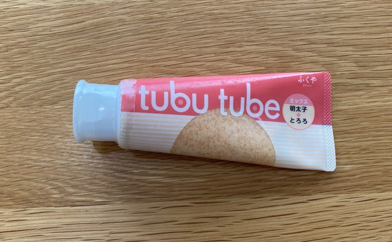 tubu tube（ツブチューブ）ミックス　明太子＋とろろ　パッケージ